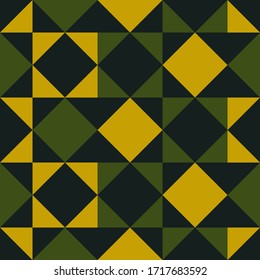 Diamonds, rhombuses, triangles seamless pattern. Ethnic ornate. Folk ornament. Geometric image. 