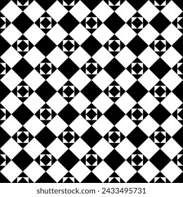 Diamantes, rombos, triángulos patrón sin fisuras. Ornamento étnico. Adorno popular. Imagen geométrica. Papel pintado tribal. Fondo geométrico. Fondo de motivos retro. Estampado textil étnico. Vector abstracto