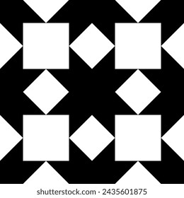Diamonds, rhombuses, triangles, squares, checks, crosses seamless pattern. Folk ornament. Ethnic ornate. Tribal wallpaper. Geometrical background. Retro motif. Geometric image. Ethnical textile print