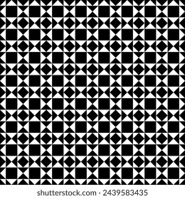 Diamonds, rhombuses, triangles, squares seamless pattern. Folk ornament. Retro motif. Ethnic ornate. Geometric image. Tribal wallpaper. Geometrical background. Ethnical textile print. Abstract vector.