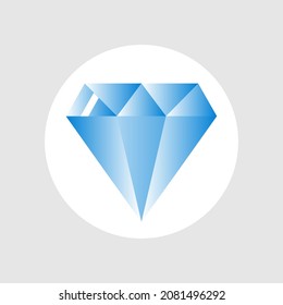 Diamonds set on the red beckground. White and blue version.
