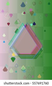 diamonds vector pattern