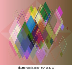 diamonds vector template