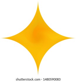 Diamond-shaped abstract background. Trendy soft color art. Creative backdrop in style of 90th, 80th. Orange smooth elegant colored, and easy editable modern gradient template.