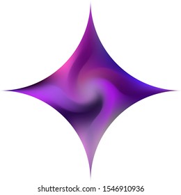 Diamond-shaped abstract background. Trendy soft color polygon. Violet smooth elegant colored, and easy editable modern gradient template.