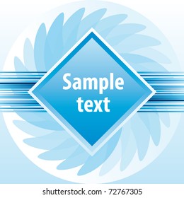 Diamond-shaped background
