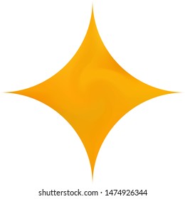 Diamond-shaped blurred background. Trendy soft color concept. Geometric backdrop in style of 90th, 80th. Orange modern abstract cover for your graphic design or creative projects.