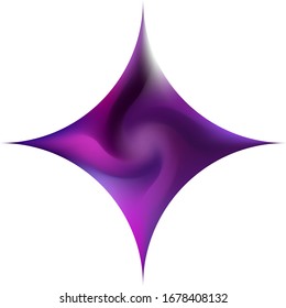 Diamond-shaped chromatic background. Popular backdrop in style of 90th, 80th. Trendy soft color effect. Violet effective modern screen design for brochure, calendar, cards or invitation.