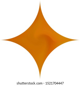 Diamond-shaped mesh background. Trendy soft color rhombus. Isolated backdrop in style of 90th, 80th. Orange celebration template for your cards, invitation, brochure and calendar.