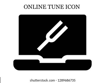 Diapason search icon. Editable Diapason search icon for web or mobile.