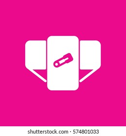 diaper icon illustration isolated vector sign symbol