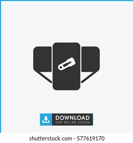 diaper icon illustration isolated vector sign symbol