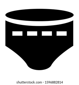 diaper icon isolated sign symbol vector illustration - high quality black style vector icons
