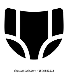 diaper icon isolated sign symbol vector illustration - high quality black style vector icons
