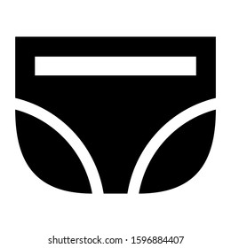 diaper icon isolated sign symbol vector illustration - high quality black style vector icons
