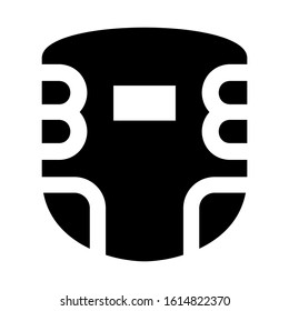 diaper icon isolated sign symbol vector illustration - high quality black style vector icons
