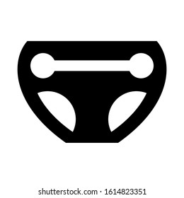 diaper icon isolated sign symbol vector illustration - high quality black style vector icons
