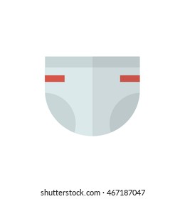diaper icon. vector illustration