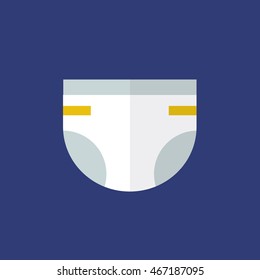 diaper icon. vector illustration