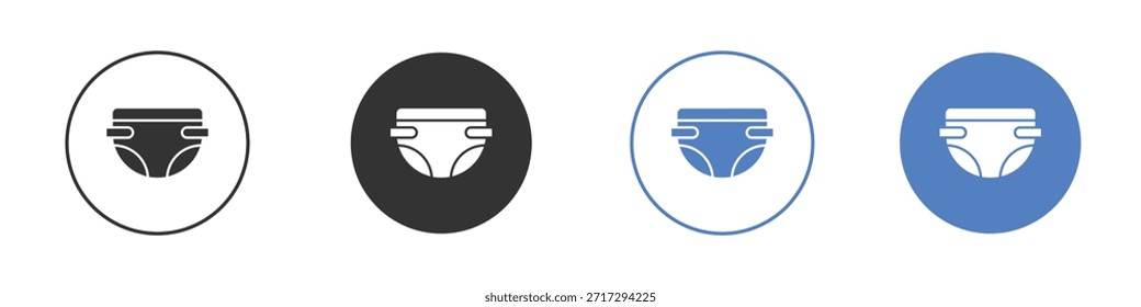 diaper icon for web design. pixel perfect flat icons