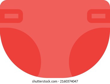 diaper  Vector illustration on a transparent background. Premium quality symmbols. Line Color vector icons for concept and graphic design. 
