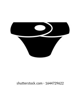 Símbolo y signo vectorial de icono de los difusores en el diseño de moda