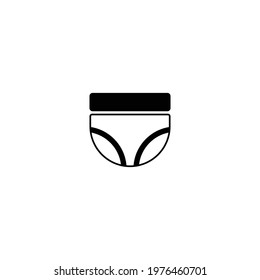 diapers icon vector sign symbol