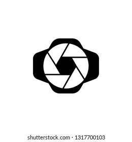 diaphragm camera icon. Element of photo camera icon for mobile concept and web apps. Detailed diaphragm camera icon can be used for web and mobile