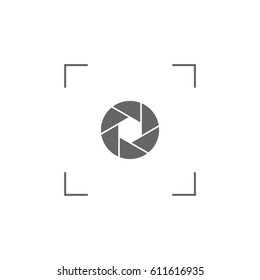 Diaphragm lens photography vector Logo Template Illustration Design. Vector EPS 10.