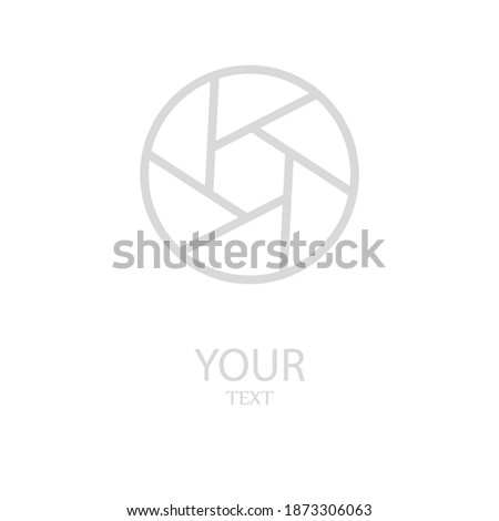 diaphragm line icon, outline vector illustration.