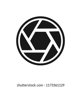 diaphragm vector icon 10 eps