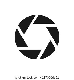 diaphragm vector icon 10 eps