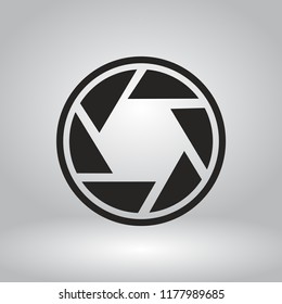 diaphragm vector icon 10 eps