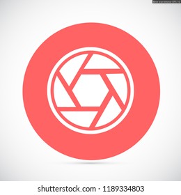 diaphragm vector icon 10 eps
