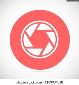 diaphragm vector icon 10 eps