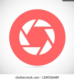 diaphragm vector icon 10 eps