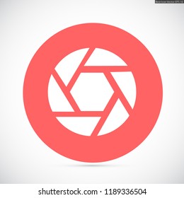 diaphragm vector icon 10 eps