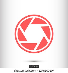diaphragm vector icon 10 eps