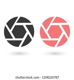 diaphragm vector icon 10 eps