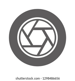 diaphragm vector icon 10 eps