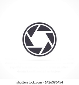 diaphragm vector icon 10 eps , Lorem ipsum Flat design