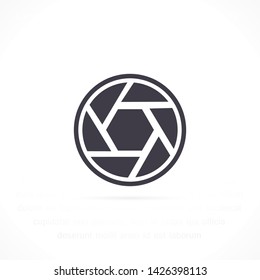 diaphragm vector icon 10 eps , Lorem ipsum Flat design