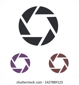 diaphragm vector icon 10 eps , Lorem ipsum Flat design