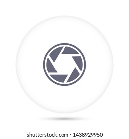 diaphragm vector icon 10 eps , Lorem ipsum Flat design