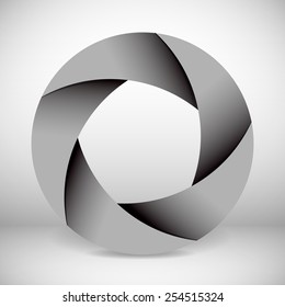 Diaphragm vector illustration
