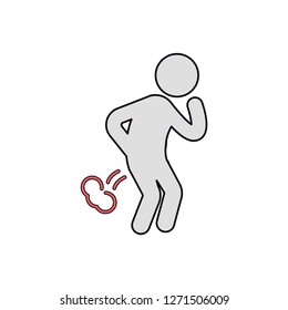 Diarrhea icon - Vector