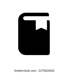 diary book icon vector illustration logo template for many purpose. Isolated on white background.