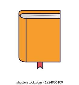 diary book isolated icon
