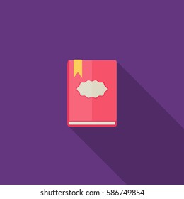 diary book purple