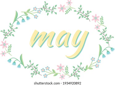 diary, calendar month may vector on a transparent background